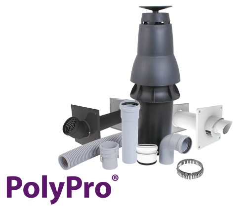 High-Efficiency Appliance Venting - PolyPro Product Image